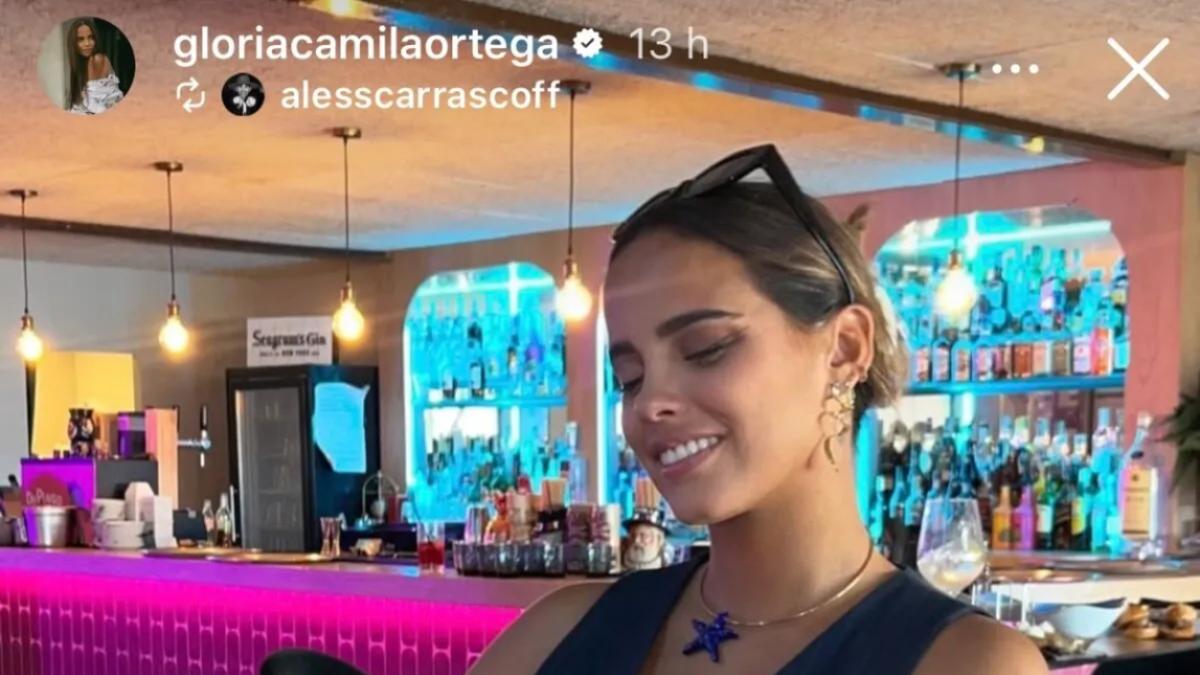 Olga Moreno y Agustín Ettiene, juntos en la fiesta de despedida de Gloria  Camila